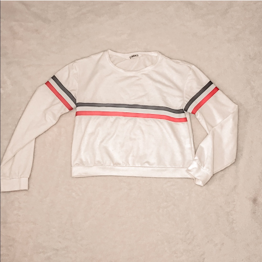 WHITE LONG SLEEVE TOP